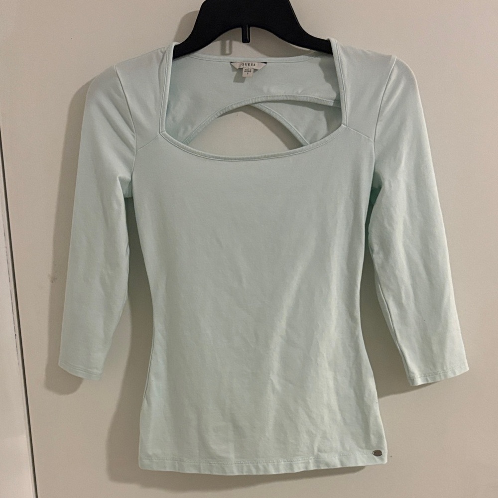 Guess Light Blue Women's Top
